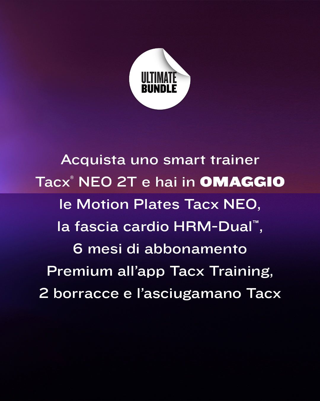 Rullo Smart Tacx Neo 2T Bundle