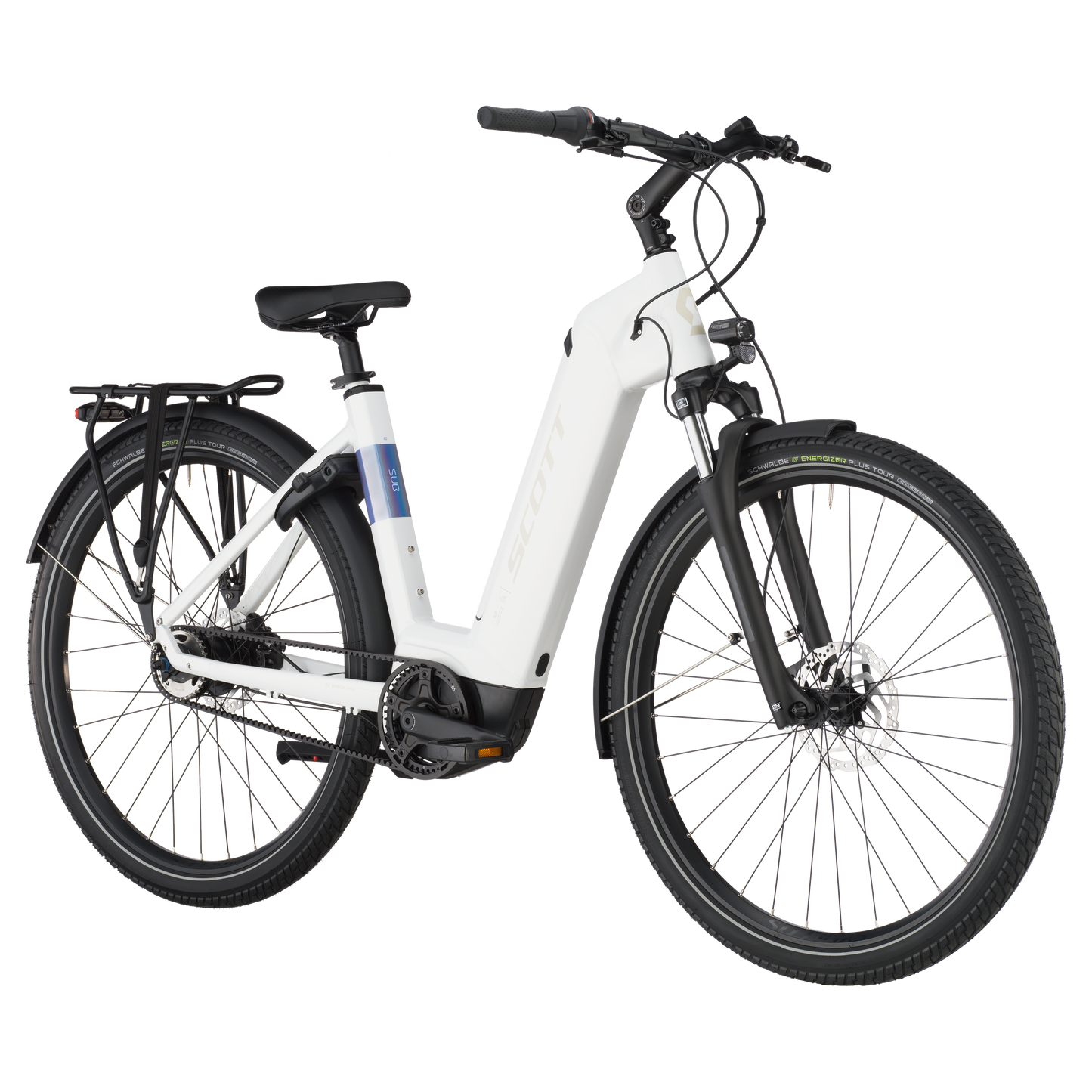Bicicletta E-Trekking Scott Sub 40 Belt Wave