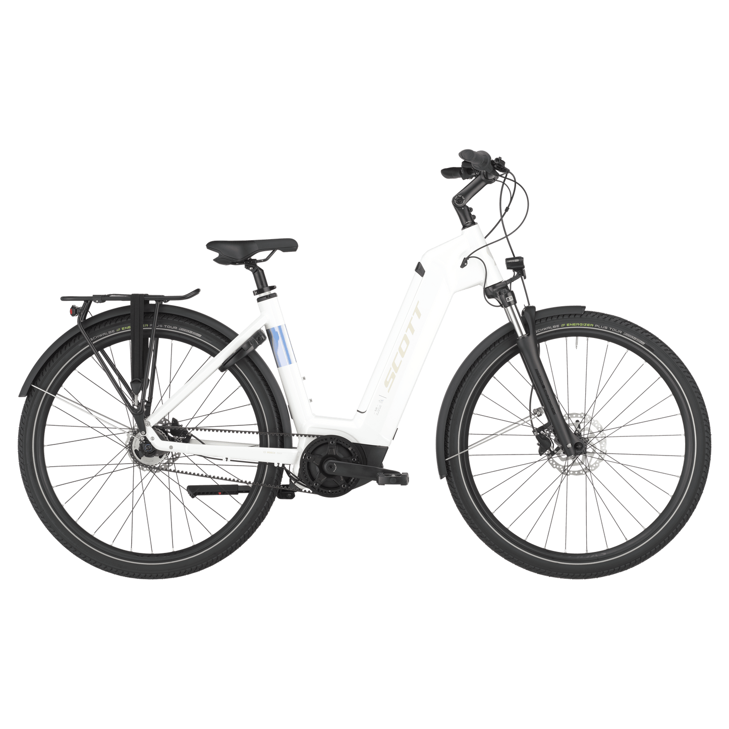 Bicicletta E-Trekking Scott Sub 40 Belt Wave