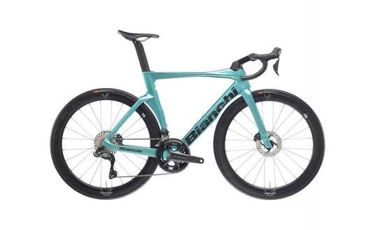 Bicicletta da strada Bianchi Oltre Comp Ultegra DI2 12V.