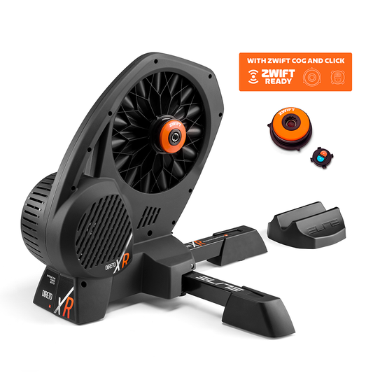 Rullo Interattivo Elite Direto XR con ZWIFT COG AND CLICK