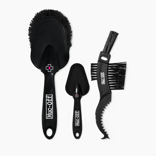 Set di 3 pezzi spazzole MUC-OFF
